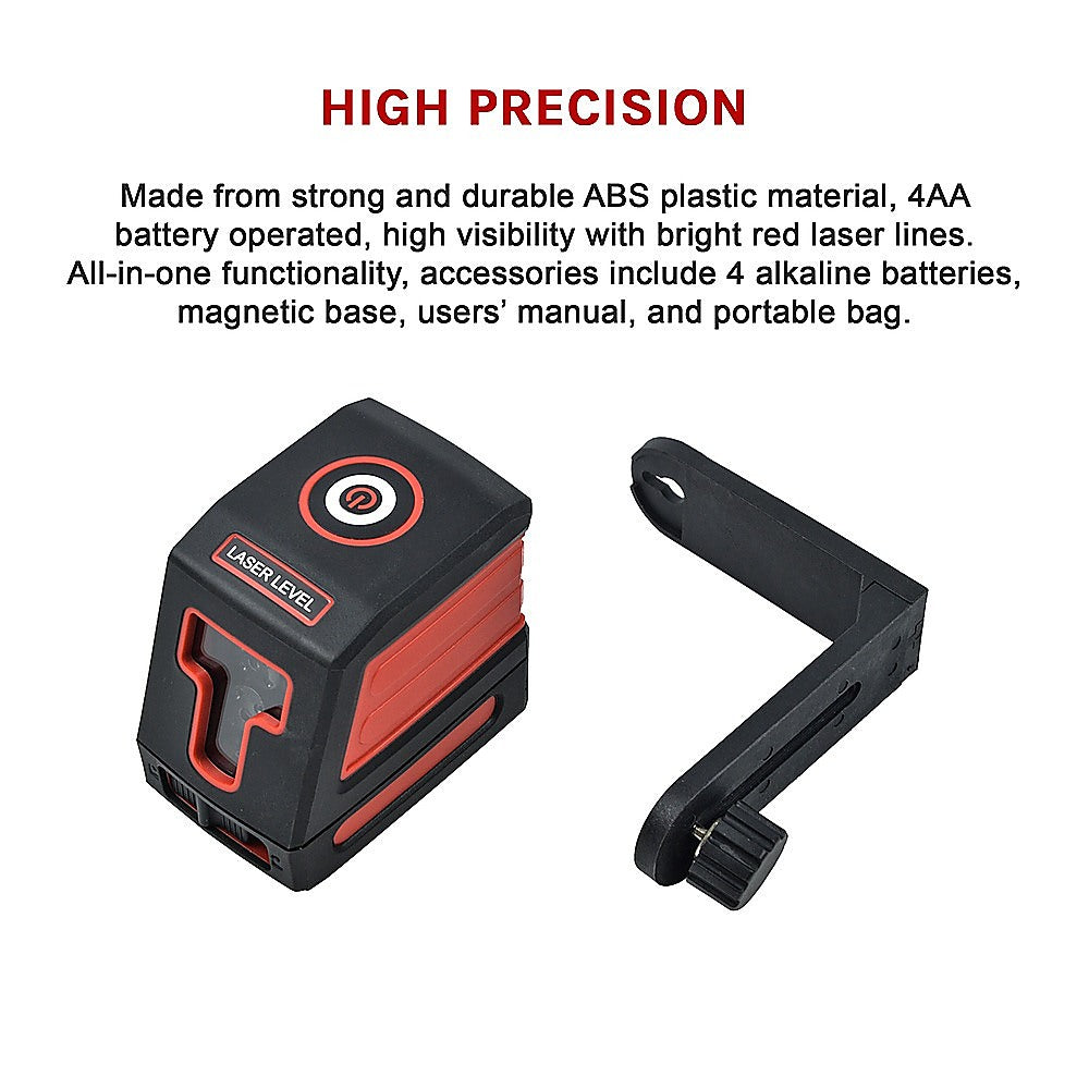 Self Leveling Laser Level 15m Cross Line Line Beam Tool V63-827641