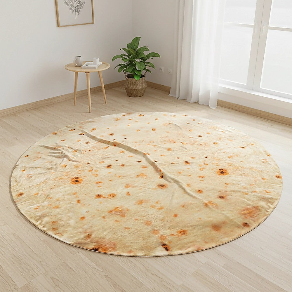 Tortilla Blanket Burrito 180cm Blanket Throw Rug V63-827681