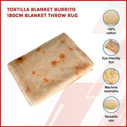 Tortilla Blanket Burrito 180cm Blanket Throw Rug V63-827681