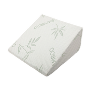 Cool Gel Memory Foam Bed Wedge Pillow Cushion Neck Back Support Sleep with Cover V63-827701