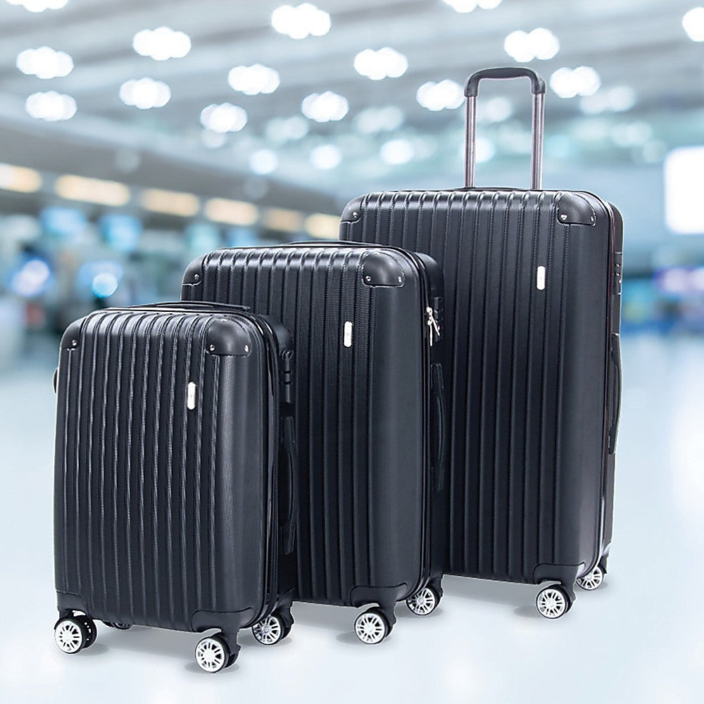 Delegate Suitcases Luggage Set 20" 24" 28"Carry On Trolley TSA Travel Bag V63-827711