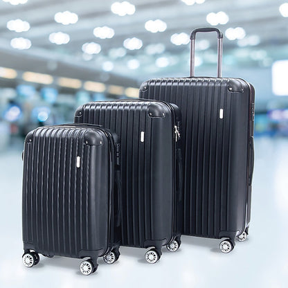 Delegate Suitcases Luggage Set 20" 24" 28"Carry On Trolley TSA Travel Bag V63-827711