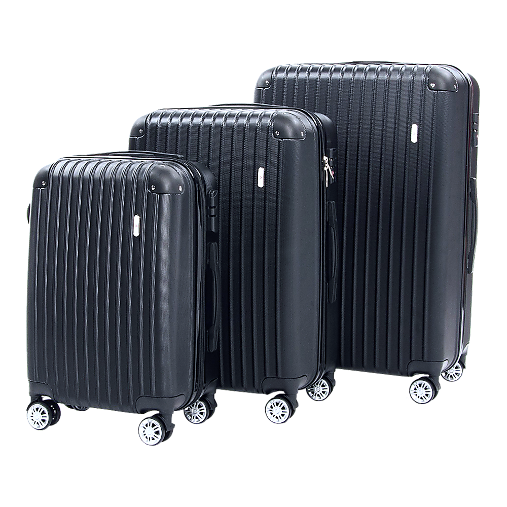 Delegate Suitcases Luggage Set 20" 24" 28"Carry On Trolley TSA Travel Bag V63-827711
