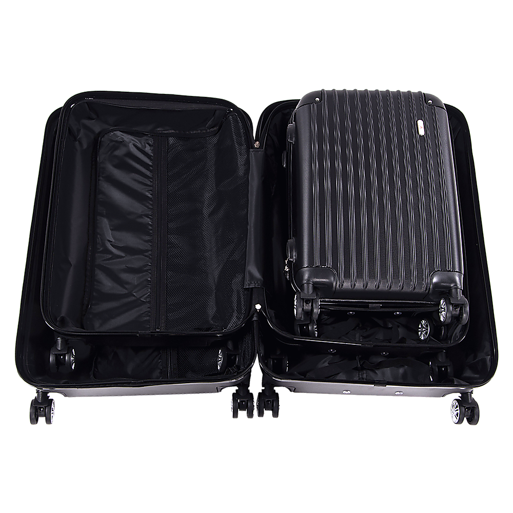 Delegate Suitcases Luggage Set 20" 24" 28"Carry On Trolley TSA Travel Bag V63-827711