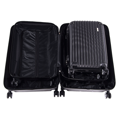Delegate Suitcases Luggage Set 20" 24" 28"Carry On Trolley TSA Travel Bag V63-827711