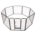 8 Panel Heavy Duty Pet Dog Playpen Puppy Exercise Fence Enclosure Cage V63-827761