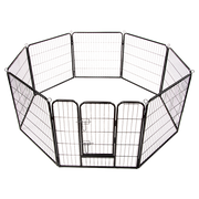 8 Panel Heavy Duty Pet Dog Playpen Puppy Exercise Fence Enclosure Cage V63-827761