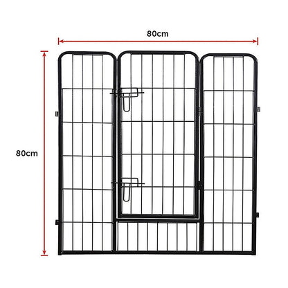 8 Panel Heavy Duty Pet Dog Playpen Puppy Exercise Fence Enclosure Cage V63-827761