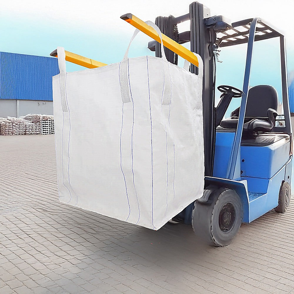 4 x 1 tonne FIBC Polypropylene UV Rated Builder / Bulk / Landscape Bags V63-827771