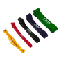 Resistance Band Loop Set of 5 Heavy Duty Gym Yoga Workout V63-827781