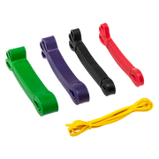 Resistance Band Loop Set of 5 Heavy Duty Gym Yoga Workout V63-827781