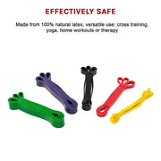 Resistance Band Loop Set of 5 Heavy Duty Gym Yoga Workout V63-827781