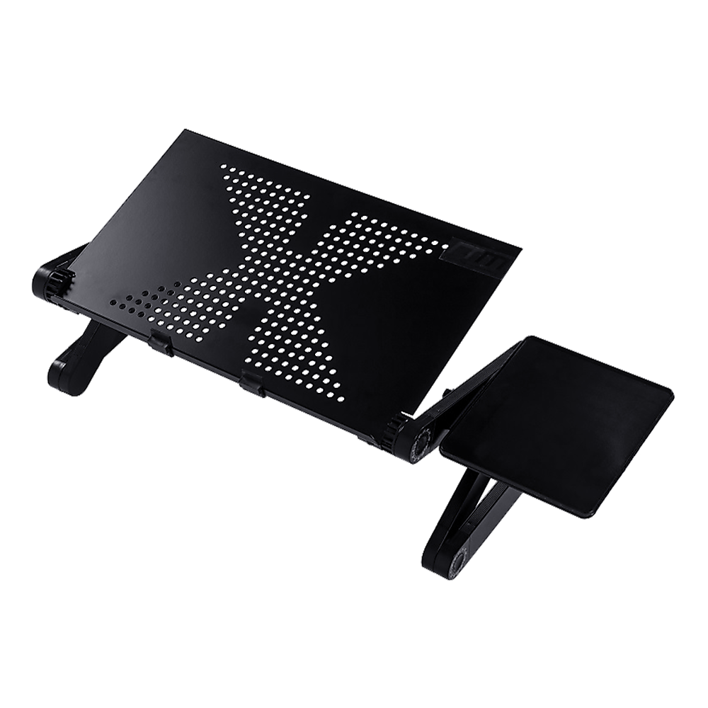 Aluminium Alloy Folding Laptop Stand Desk Table with Mouse Tray V63-827821