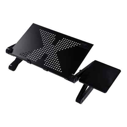 Aluminium Alloy Folding Laptop Stand Desk Table with Mouse Tray V63-827821