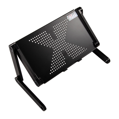 Aluminium Alloy Folding Laptop Stand Desk Table with Mouse Tray V63-827821