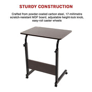 Mobile Laptop Desk Bed Stand Computer Table Adjustable Notebook Bedside Table V63-827831