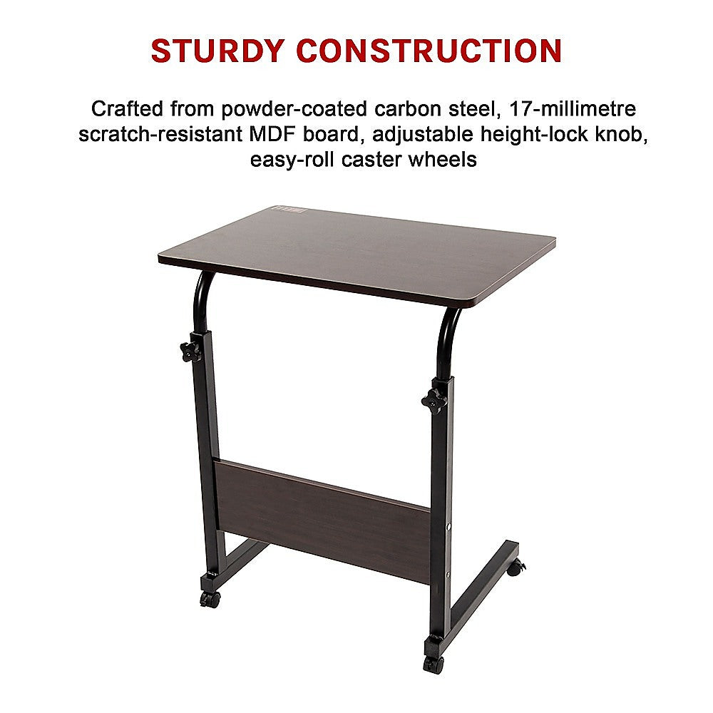 Mobile Laptop Desk Bed Stand Computer Table Adjustable Notebook Bedside Table V63-827831