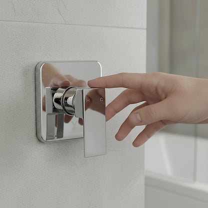 Shower Bath Mixer Tap Bathroom WATERMARK Approved - Chrome V63-827881