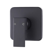 Shower Bath Mixer Tap Bathroom WATERMARK Approved - Electroplated Matte Black V63-827891