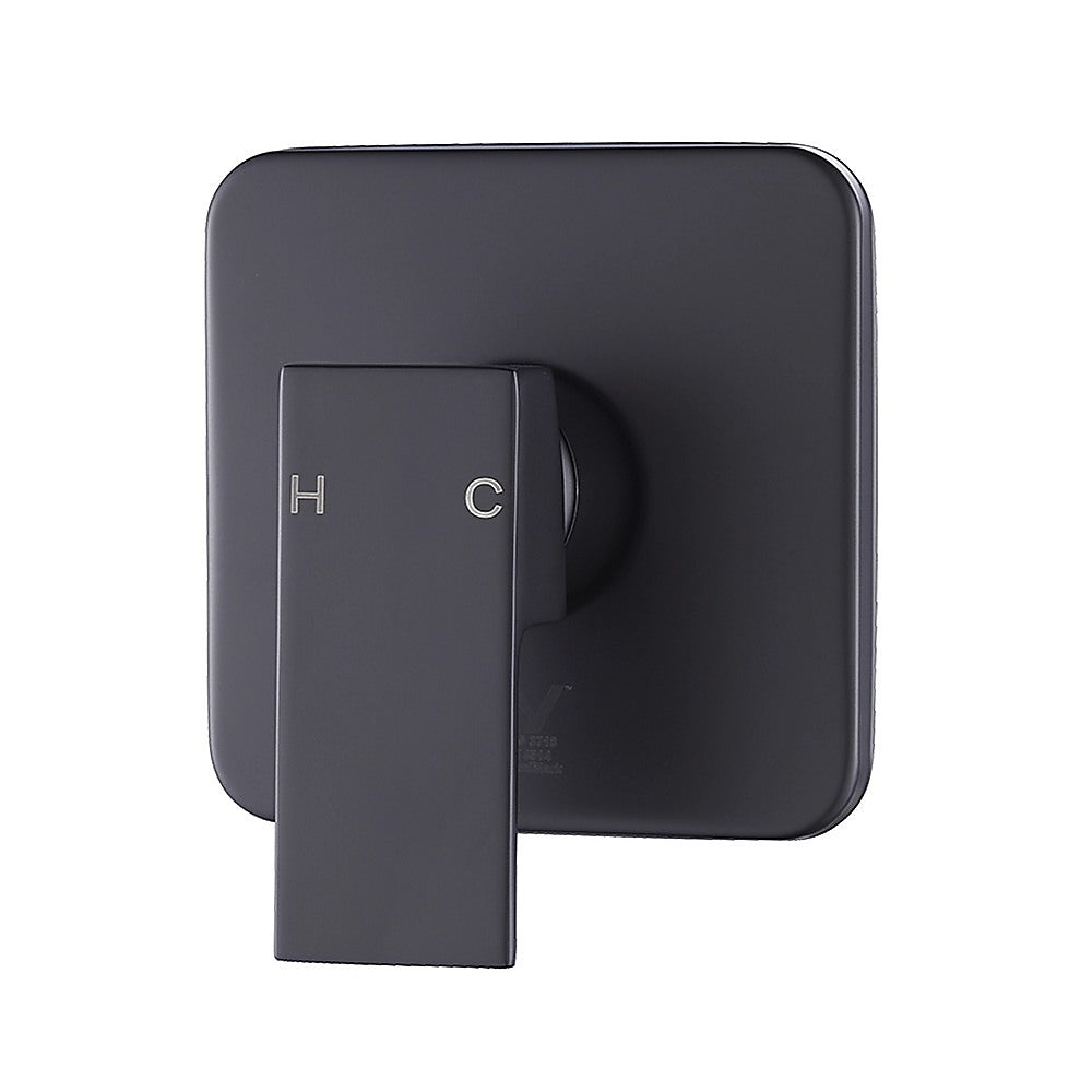 Shower Bath Mixer Tap Bathroom WATERMARK Approved - Electroplated Matte Black V63-827891