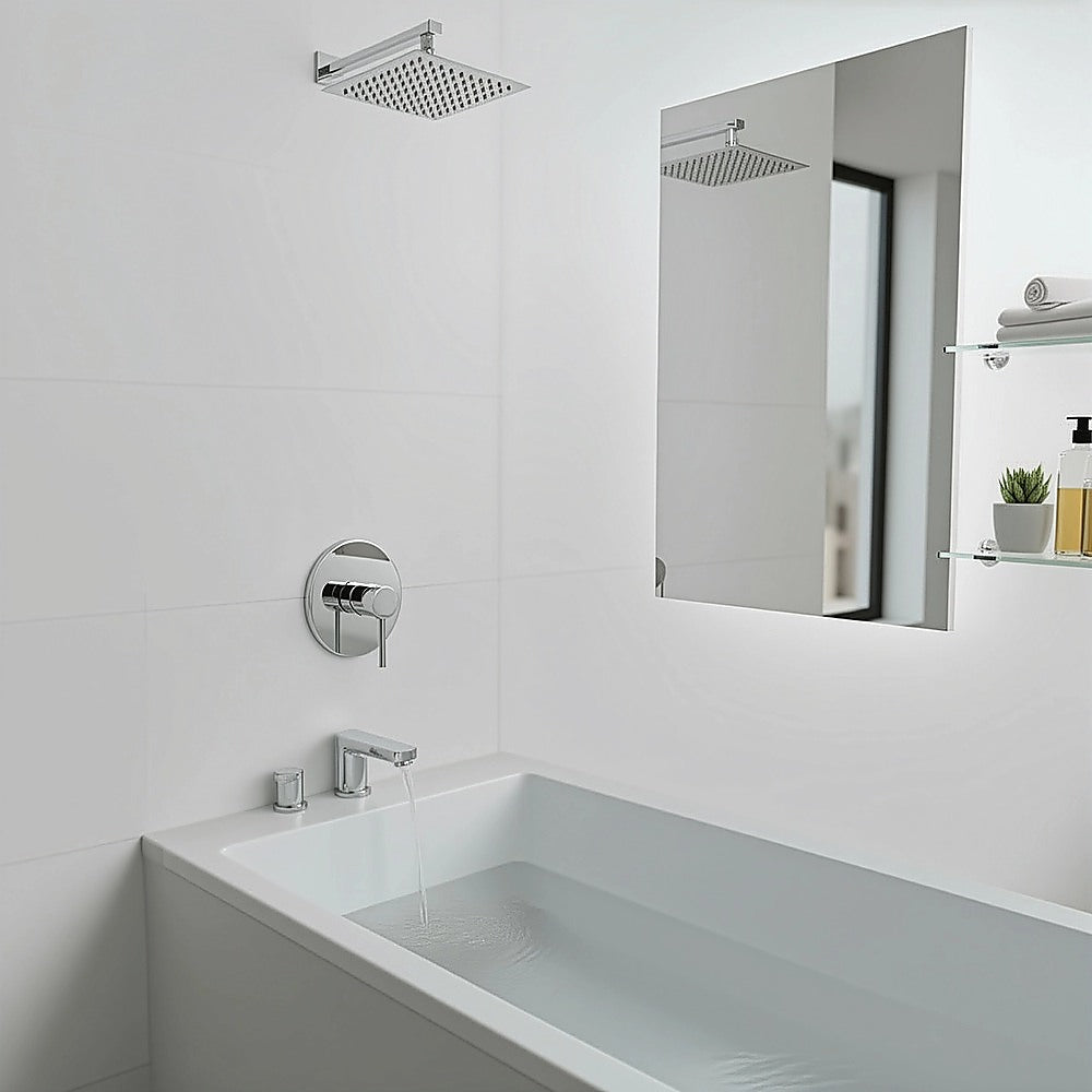 Shower Bath Mixer Tap Bathroom WATERMARK Approved - Chrome V63-827901