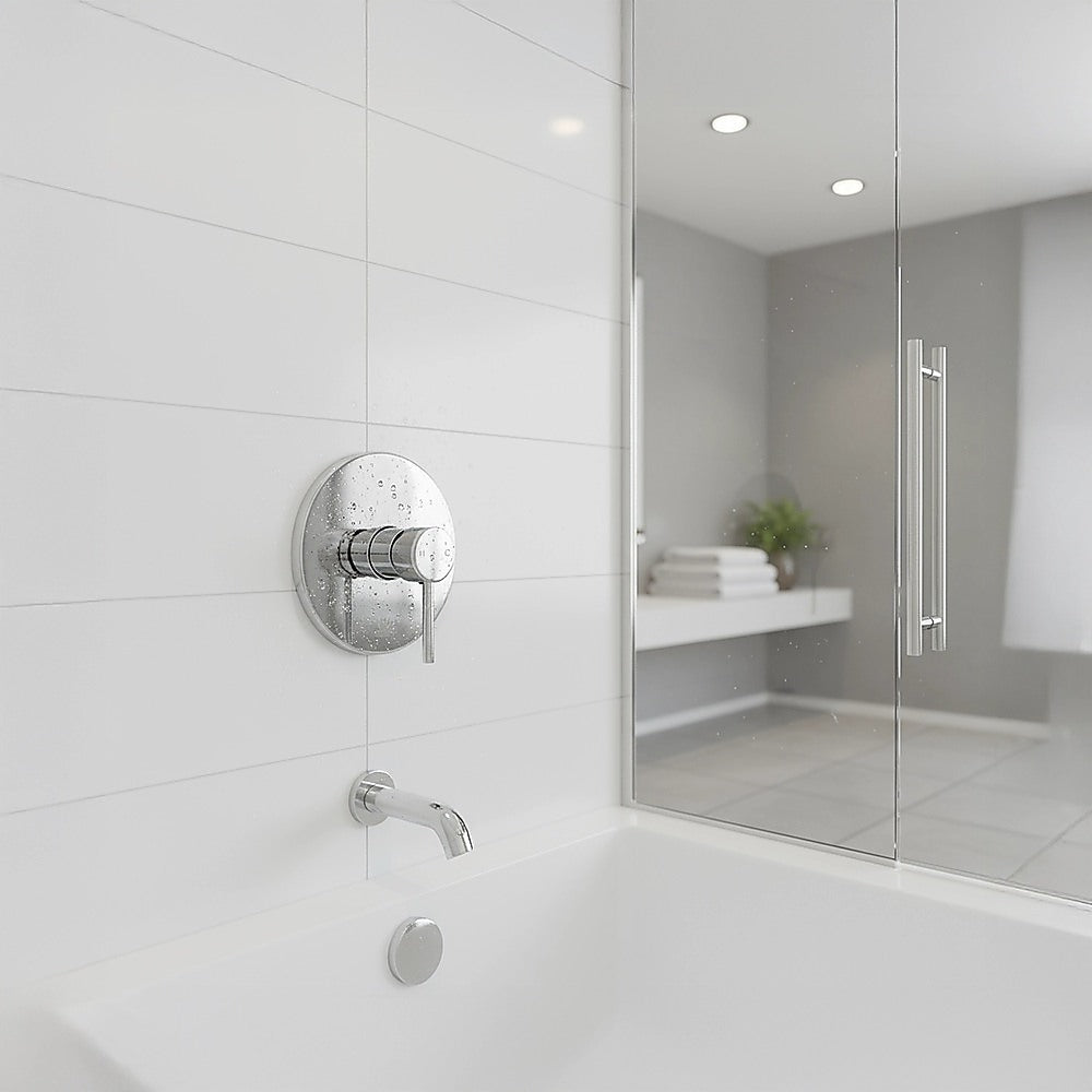 Shower Bath Mixer Tap Bathroom WATERMARK Approved - Chrome V63-827901