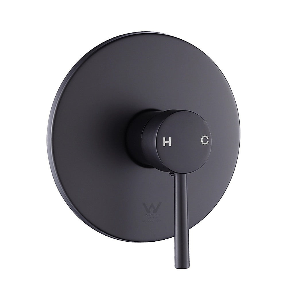 Shower Bath Mixer Tap Bathroom Electroplated Matte Black V63-827911