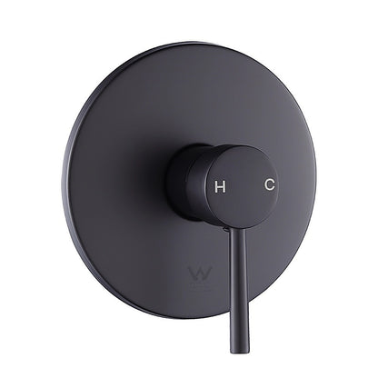 Shower Bath Mixer Tap Bathroom Electroplated Matte Black V63-827911