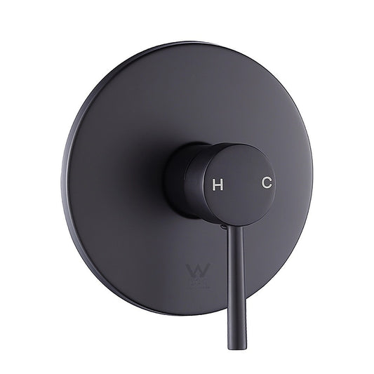 Shower Bath Mixer Tap Bathroom Electroplated Matte Black V63-827911