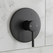 Shower Bath Mixer Tap Bathroom Electroplated Matte Black V63-827911