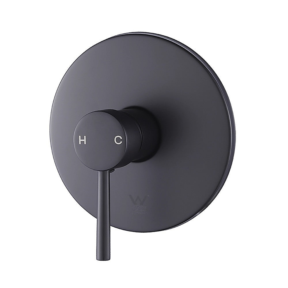 Shower Bath Mixer Tap Bathroom Electroplated Matte Black V63-827911
