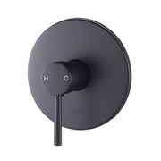 Shower Bath Mixer Tap Bathroom Electroplated Matte Black V63-827911