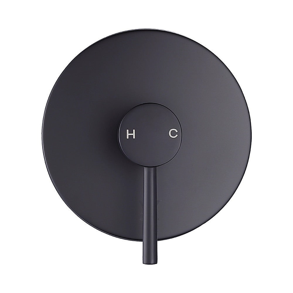 Shower Bath Mixer Tap Bathroom Electroplated Matte Black V63-827911