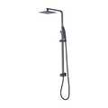WELS 8" Rain Shower Head Set Square Dual Heads Faucet High Pressure Hand Held V63-827941