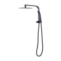 WELS 8" Rain Shower Head Set Square Dual Heads Faucet High Pressure Hand Held V63-828041