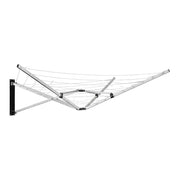 26m 5 Arm Wall Hang Mountable Clothes Airer Dryer Washing Line Bathroom Kitchen V63-828071