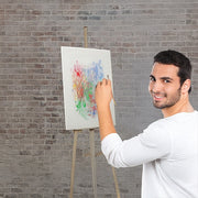 5 pack of 20x30cm Artist Blank Stretched Canvas Canvases Art Large White Range Oil Acrylic Wood V63-828091