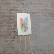 5 pack of 20x30cm Artist Blank Stretched Canvas Canvases Art Large White Range Oil Acrylic Wood V63-828091