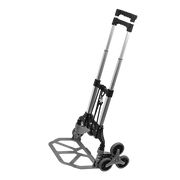 Stair Climbing Trolley 6 Wheels Aluminium Folding Hand Cart Climb Steps V63-828111