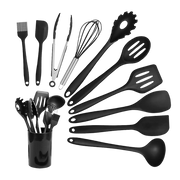 11pcs Kitchen Utensil Set Silicone Heat-Resistant Non-Stick Kitchen Utensils kit V63-828121