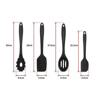 11pcs Kitchen Utensil Set Silicone Heat-Resistant Non-Stick Kitchen Utensils kit V63-828121
