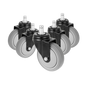 5x Office Chair Caster Wheels Set - Heavy Duty Universal Replacement for All Floors V63-828141