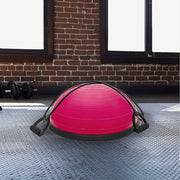 Yoga Balance Trainer Exercise Ball for Arm, Leg, Core Workout with Pump, 2 Resistance Bands V63-828181