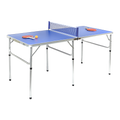 152cm Portable Tennis Table, Folding Ping Pong Table Game Set V63-828191