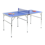 152cm Portable Tennis Table, Folding Ping Pong Table Game Set V63-828191