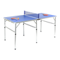 152cm Portable Tennis Table, Folding Ping Pong Table Game Set V63-828191