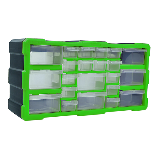 22 Multi Drawer Parts Storage Cabinet Unit Organiser Home Garage Tool Box V63-828221