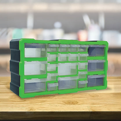 22 Multi Drawer Parts Storage Cabinet Unit Organiser Home Garage Tool Box V63-828221