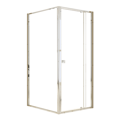 Semi Frameless Shower Screen (82~90)x 195cm & (98~101)x 195cm Side AS/NZS Glass V63-828641