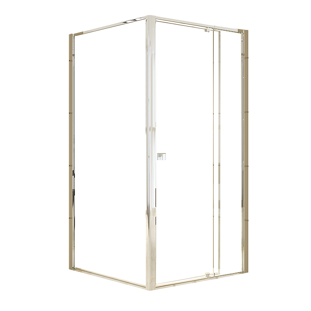 Semi Frameless Shower Screen (98~106)x 195cm & (98~101)x 195cm Side AS/NZS Glass V63-828651